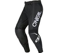 O'Neal Hardwear MX Pants Elite Black White Adult Motocross Off-Road Enduro