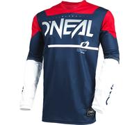 Oneal Hardwear Surge Motocross Jersey, red-blue, size S for Men