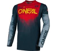 Oneal HARDWEAR SWIPE Motocross Jersey, dark blue/red, size L