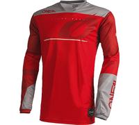 Oneal Haze Motocross Jersey, grey-red, size S for Men
