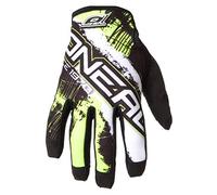 O'Neal Jump Shocker Bicycle Gloves, Black/Neon Yellow, M