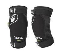 O'NEAL Knee Protectors I BMX Mountain Bike Downhill I Breathable, Lightweight MTB knee pads with IPX® Impact Protection I Abrasion-resistant material | Black White | Size L