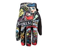 O'Neal Matrix Attack Youth Kids MX Dh Fr Gloves Schwarz/Multi 2020 Oneal