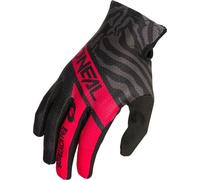 Oneal Matrix Shocker Kids Motocross Gloves, black/red, size XL
