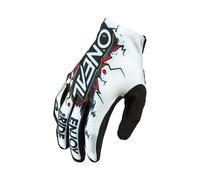 Oneal Matrix Villain 2 Motocross Gloves, white, size L for Men
