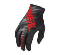 Oneal Matrix Voltage Black/Red Motocross Gloves, black-red, size S for Men
