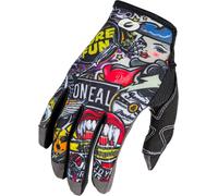 Oneal Mayhem Crank Motocross Gloves, black/multicoloured, size L