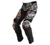 O'NEAL MAYHEM CRANK ADULT MX PANT BLACK/MULTI V24 OFF-ROAD MOTOCROSS RACING