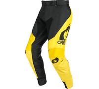 Oneal Mayhem Hexx Motocross Pants, black-yellow, size 42 for Men
