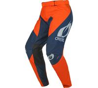 Oneal Mayhem Hexx Motocross Pants, blue-orange, size 32 for Men