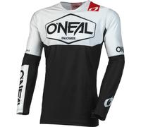 Oneal Mayhem Hexx Youth Motocross Jersey, black-white, size M