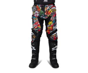 O'Neal Mayhem Lite Crank MX Trousers Black/Multi38 Black,Multi