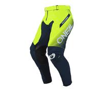 Oneal Mayhem Hexx Motocross Pants, blue/neon yellow, size 34