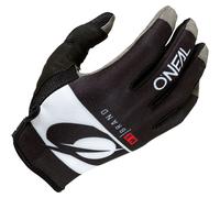 O'Neal Mayhem Textile Motocross MX Motorcycle Gloves - Rider Black / White