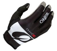 O'Neal Mayhem Textile Motocross MX Motorcycle Gloves - Rider Black / White