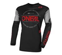 O'Neal Men's Element Brand Jersey Shirt, Black/Red, Large