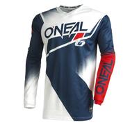 O'Neal Men's Element Racewear Jersey, Blau/Weiß/Rot, S