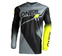 O'NEAL Men's MX Jersey (Black/Gray/Yellow, MD)