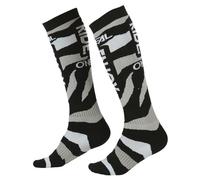 O'Neal Men's Sock Pro MX Sox Zooneal, Black/White, One Size