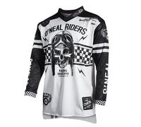 O'NEAL Men's Ultra Lite Le Jersey T-Shirt, Blanco, L