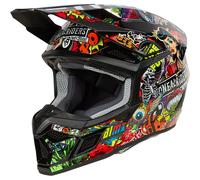 Oneal 3SRS Crank multicoloured Kids Motocross Helmet, multicolored, size XL