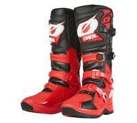 O'NEAL | Motocross Boots | Enduro Motorcycle | Anti-Slip Outsole for maximum grip, heat protection made from microfibre | RMX PRO Boot V.24 | Adult | Black Red