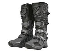 O'NEAL | Motocross Boots | Enduro Motorcycle | Anti-Slip Outsole for Maximum Grip, Heat Protection made from Microfibre | RMX PRO Boot V.24 | Adult | Black Grey | Size 49