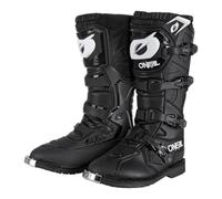 O'NEAL | Motocross Boots | Enduro Motorcycle | Comfort due to Air-Mesh-Insole, four buckles, synthetic material | Boots Rider Pro | Adult | Black | Size 47
