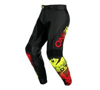 O'NEAL | Motocross Pants | Enduro Motorcycle | Durable Denier Fabric, High Mobility, Athletic Fit | Pants Mayhem Scarz V.24 | Adult | Black Red | Size 28