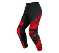 O'NEAL | Motocross Pants | Enduro MX | Maximum Freedom of Movement, Lightweight, Breathable and Durable Design | Pants Element Racewear V.24 | Adult | Black Red | Size 42