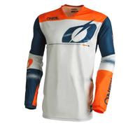 O'NEAL Men's Hardwear Jersey MX, Blue/Orange, XL