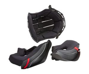 O'NEAL Motorcross Helmet Replacement Parts Motorcycle Enduro Replacement Lining for D-SRS Helmet Liner & Cheek Pads D-SRS Helmet Black Size M