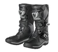 O'NEAL | Motorcycle Boots | Enduro Adventure | Rugged & Waterproof Touring Boot, Metal Reinforced Insole, Replaceable Footbed | Sierra Pro Boot | Adult | Black | Size 43