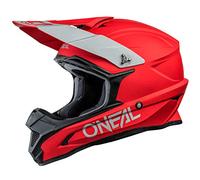 O'NEAL | Motorcycle-Helmet | Motocross Enduro | Ventilation openings for optimum ventilation & cooling, ABS-shell, Security Standards ECE 22.05 | 1SRS Helmet Solid | Adult | Red | Size XS