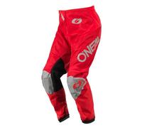 O'NEAL | Motorcycle-Pants | Enduro Motocross | Maximum Freedom of Movement, Breathable and Durable Design, Breathable Lining | Pants Matrix Ridewear | Adult | Red Grey | Size 28