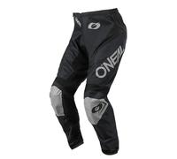 O'NEAL | Motorcycle-Pants | Enduro Motocross | Maximum Freedom of Movement, Breathable and Durable Design, Breathable Lining | Pants Matrix Ridewear | Adult | Black Grey | Size 38