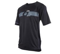 O'NEAL | Mountain Bike Jersey | MTB Mountain Bike DH Downhill FR Freeride | Breathable Material, Flat Seams for More Comfort | Pin it Jersey V.22 | Adult | Black Grey | Size S