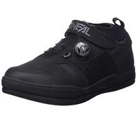 O'NEAL | Mountain Bike Shoes | MTB Downhill Freeride | Vegan | SPD Pedal Plate Compatible, Quick Lace System, Breathable | Session SPD V.22 Shoe | Adult | Black Grey | Size 41