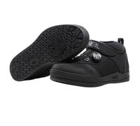 O'NEAL | Mountain Bike Shoes | MTB Downhill Freeride | Vegan | SPD Pedal Plate Compatible, Quick Lace System, Breathable | Session SPD V.22 Shoe | Adult | Black Grey | Size 43