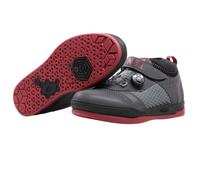 O'NEAL | Mountain Bike Shoes | MTB Downhill Freeride | Vegan | SPD Pedal Plate Compatible, Quick Lace System, Breathable | Session SPD V.22 Shoe | Adult | Grey Red | Size 42