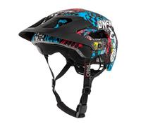 O'NEAL | Mountainbike-Helmet | Enduro Trail Downhill MTB | Polycarbonate construction, sweat absorbing lining, safety standard EN1078 | Helmet Defender 2.0 Wild | Adult | Multi | Size L XL