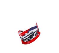 O'NEAL | NECKWARMER | Scarf Neck warmer Mask | Measuring 26cm wide and 47cm high, Wind-Protection, stretchable fabric | One Size (white/blue/red)