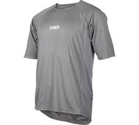 Oneal Pin It Short Sleeve Bicycle Jersey, grey, size M for Men