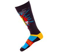 Oneal Pro Braaapp Motocross Socks, black/red/yellow
