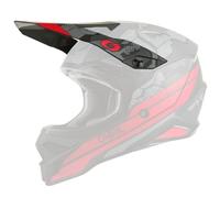 O'NEAL | Replacement Visor Motocross Helmet | Motocross MX | Replacement Visor for the 3SRS Helmet Camo V.22 | Visor 3SRS Helmet Camo V.22 | Adult | Black Red