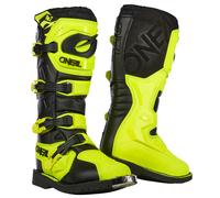 O'Neal Rider Pro 2 Off Road Boots Motocross Motorcycle - Black Neon Yellow