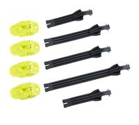 O'NEAL Rider Pro Boot Neon Yellow/Black One Size Replacement Complete Set, Neon yellow/black, One size, Protective