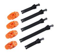 O'Neal Rider Pro Boot Orange/Black One Size Complete Replacement Set