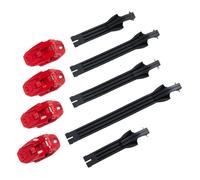 O'Neal Rider Pro Boot Red/Schwarz One Size komplettes Ersatz-Set