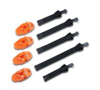 O'Neal Rider Pro Boot Orange/Black One Size Complete Replacement Set